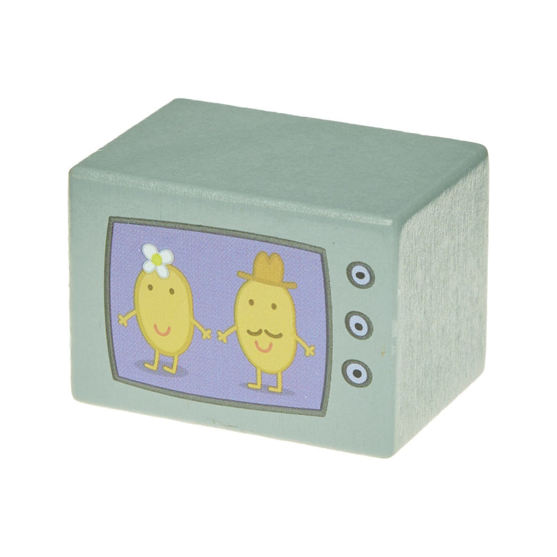 Peppa Pig's Wooden Family Home - Wooden TV