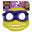 Teenage Mutant Ninja Turtles Movie Role Play Mask - Donatello