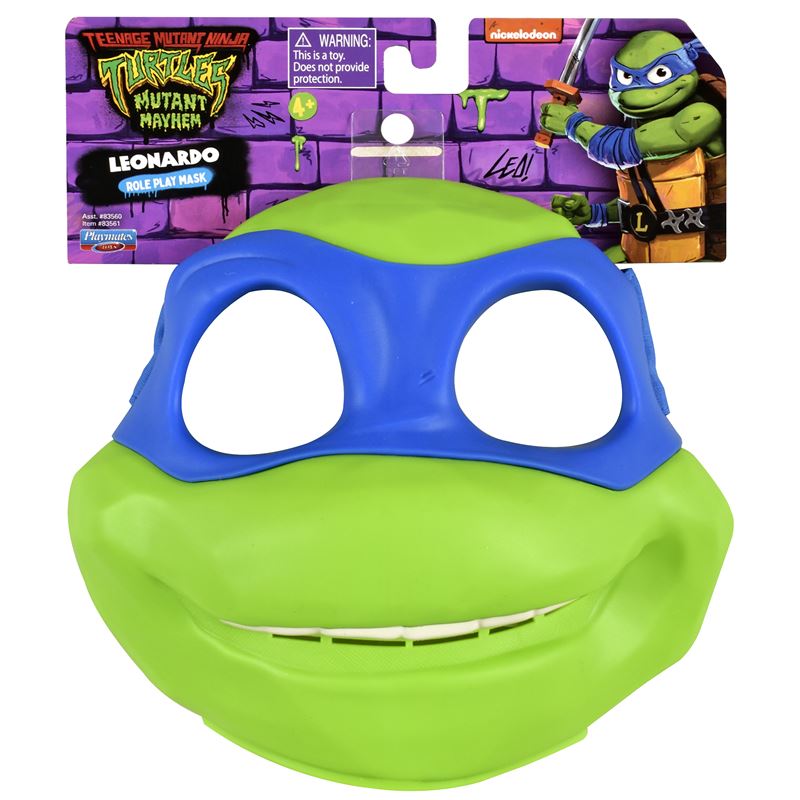 TMNT Movie Role Play Mask, Leonardo design, dress-up toy