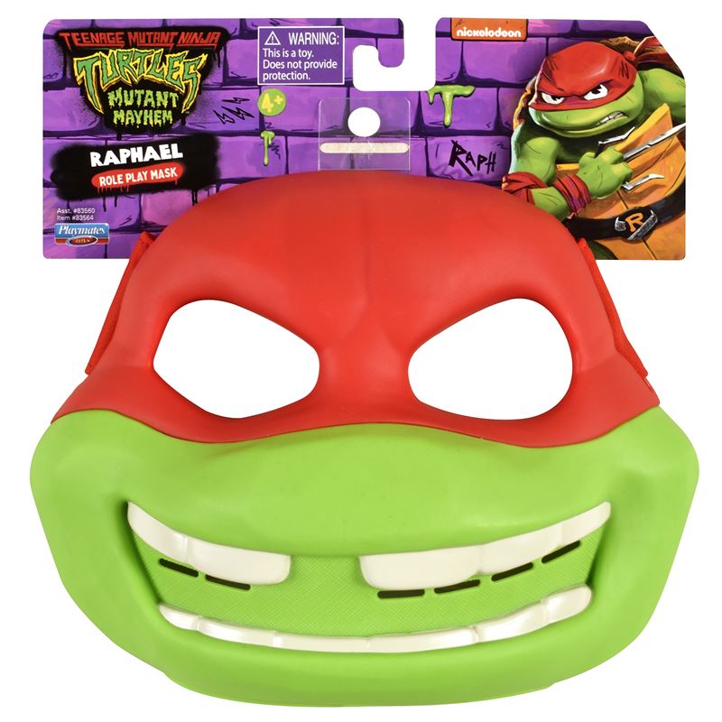 TMNT Movie Role Play Mask, Raphael design, dress-up toy