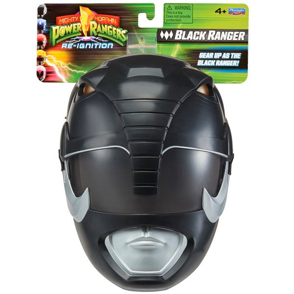 MMPR Black Ranger Role Play Mask – Gear Up for Heroic Adventures ...