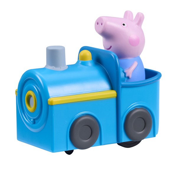 Peppa Pig Whizz-Around Little Blue Train, track and vehicle toy, ages 18 months+