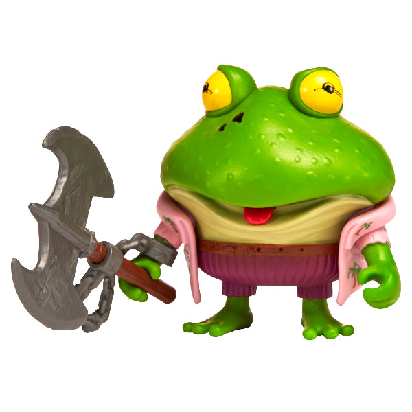 TMNT Mutant Mayhem Genghis Frog basic figure, ages 4+