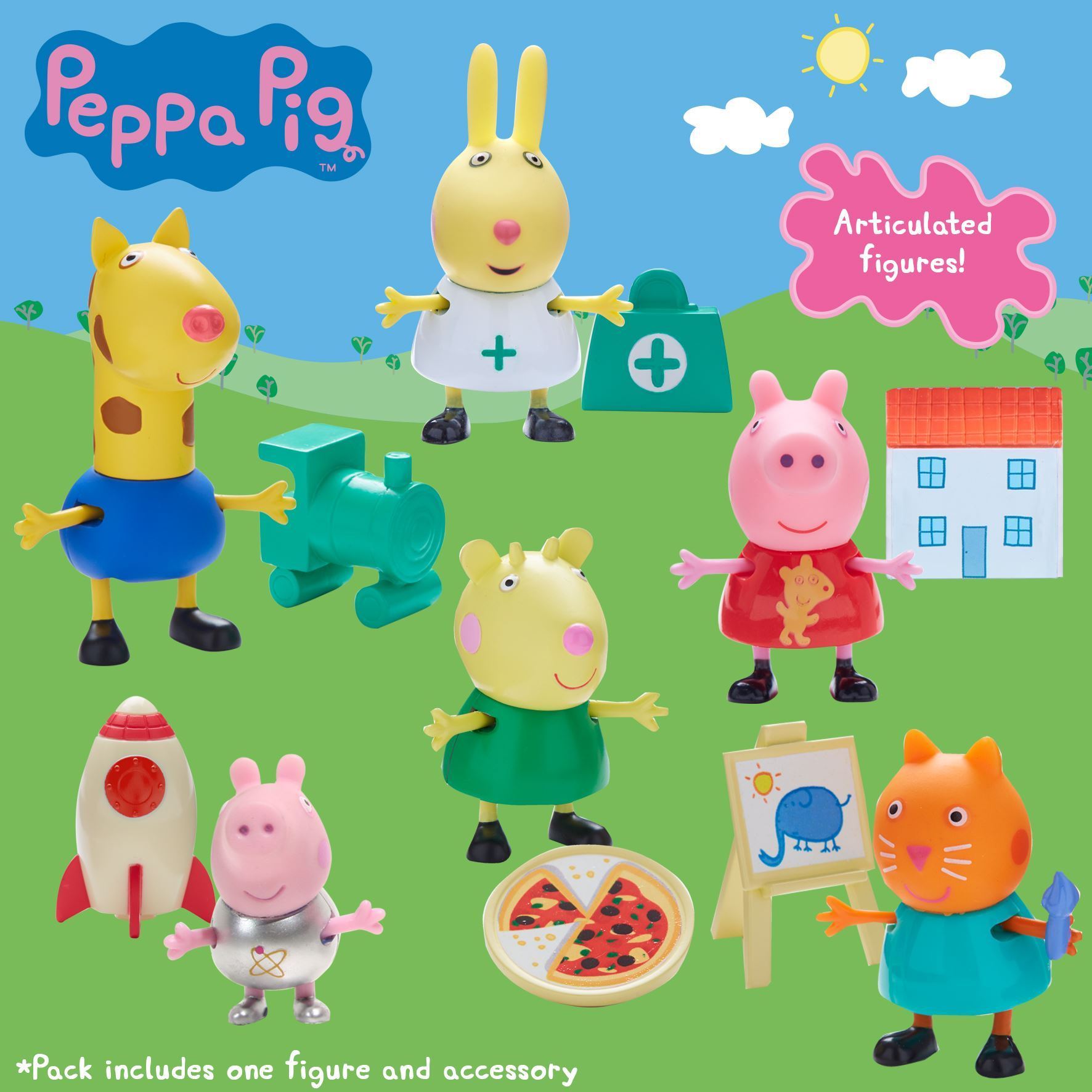 TV & Movie Character Toys PEPPA PIG Figure & Accessory Train GABRIELA ...