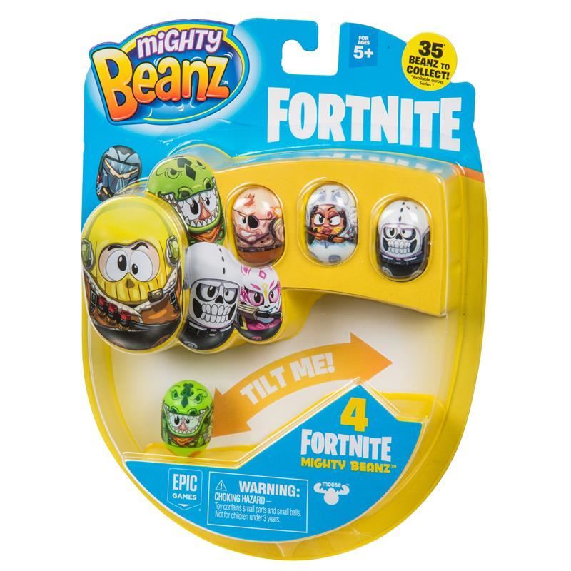 Mighty Beanz Fortnite 4 Packtoys From Character