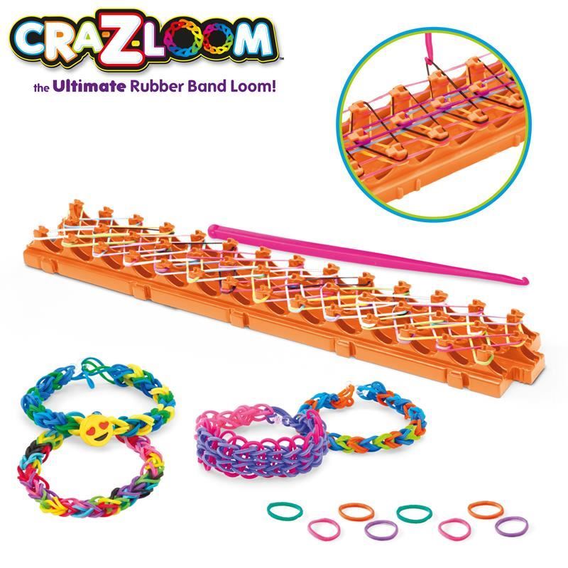 Toy Kingdom - We're going crazy for Cra-Z loom! :) Super Cra-Z Loom  (1499.75) Super Spool Loom (299.75) Refill Rubber Bands (99.75) Rubber Band  Bracelet 'S' Connectors (99.75)