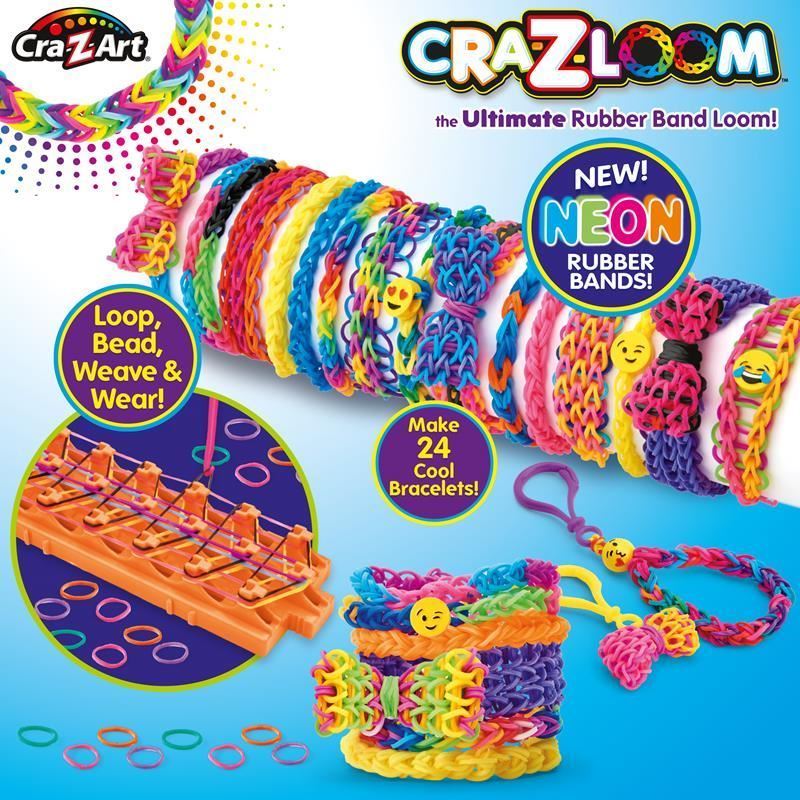 Toy Kingdom - We're going crazy for Cra-Z loom! :) Super Cra-Z Loom  (1499.75) Super Spool Loom (299.75) Refill Rubber Bands (99.75) Rubber Band  Bracelet 'S' Connectors (99.75)