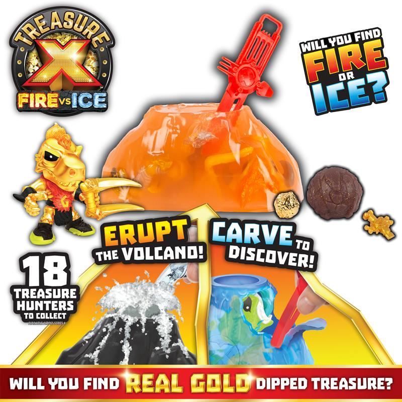 Treasure X Fire Vs Icetoys From Character