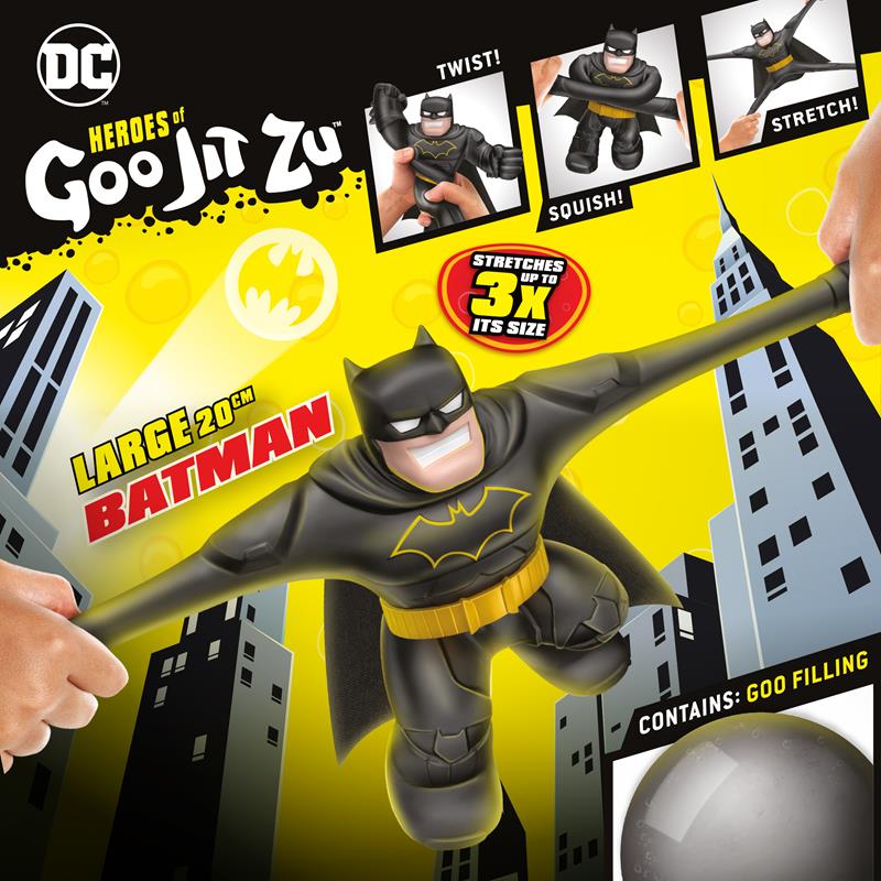 Heroes Of Goo Jit Zu DC Supergoo Batman Toys from Character