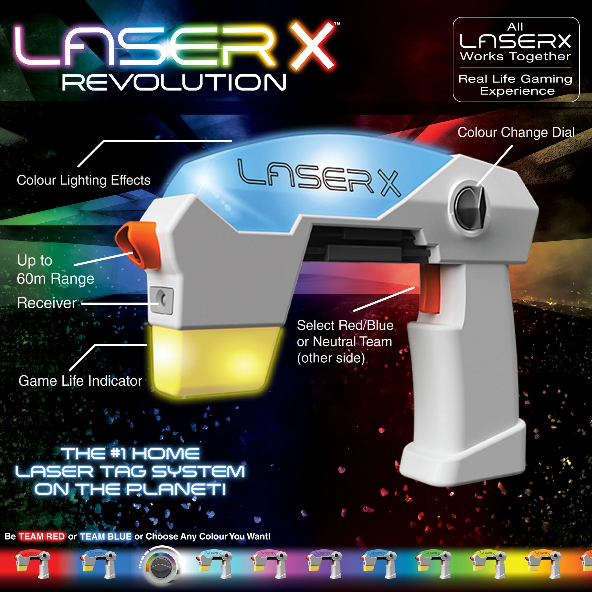 Laser X Revolution Micro Double BlastersToys from Character