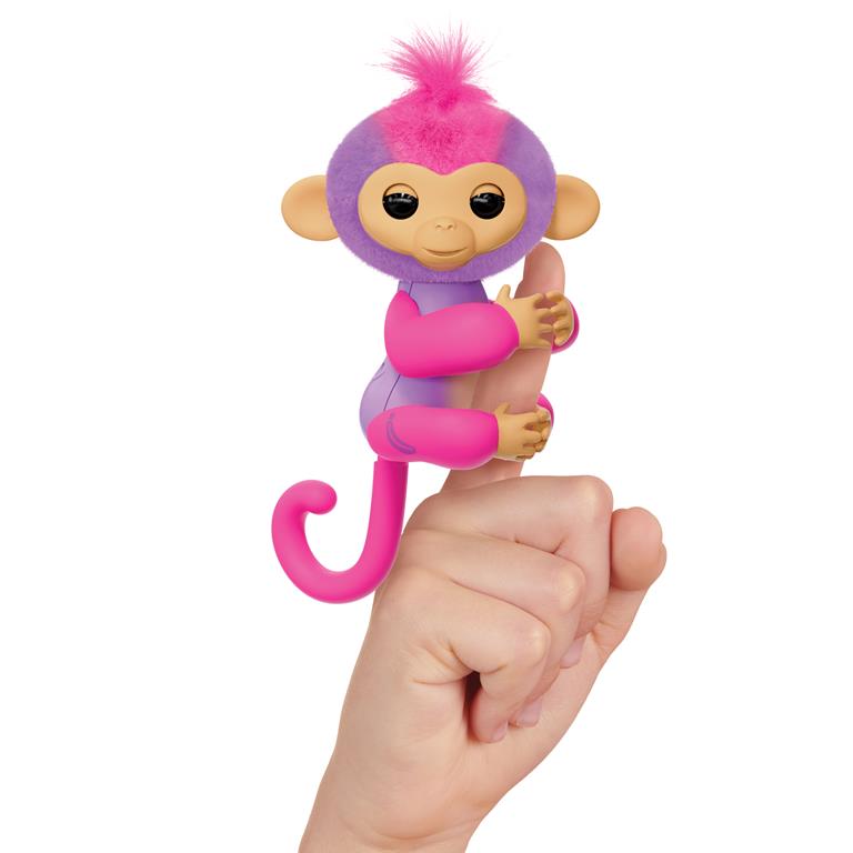 Fingerlings Monkey (Purple) Charli Interactive Toy 70 Sounds & Reactions  (3117)