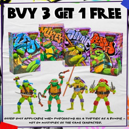 Teenage Mutant Ninja Turtles Mutant Mayhem Collector Figures Mega Pack-83376789CO