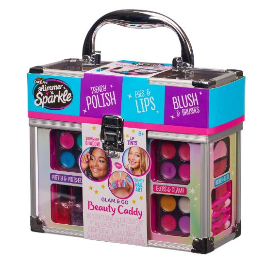Shimmer N Sparkle Glam and Go Beauty Caddy