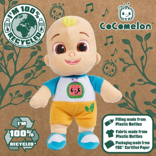 Eco Plush - Cocomelon - JJ With Melon T-Shirt