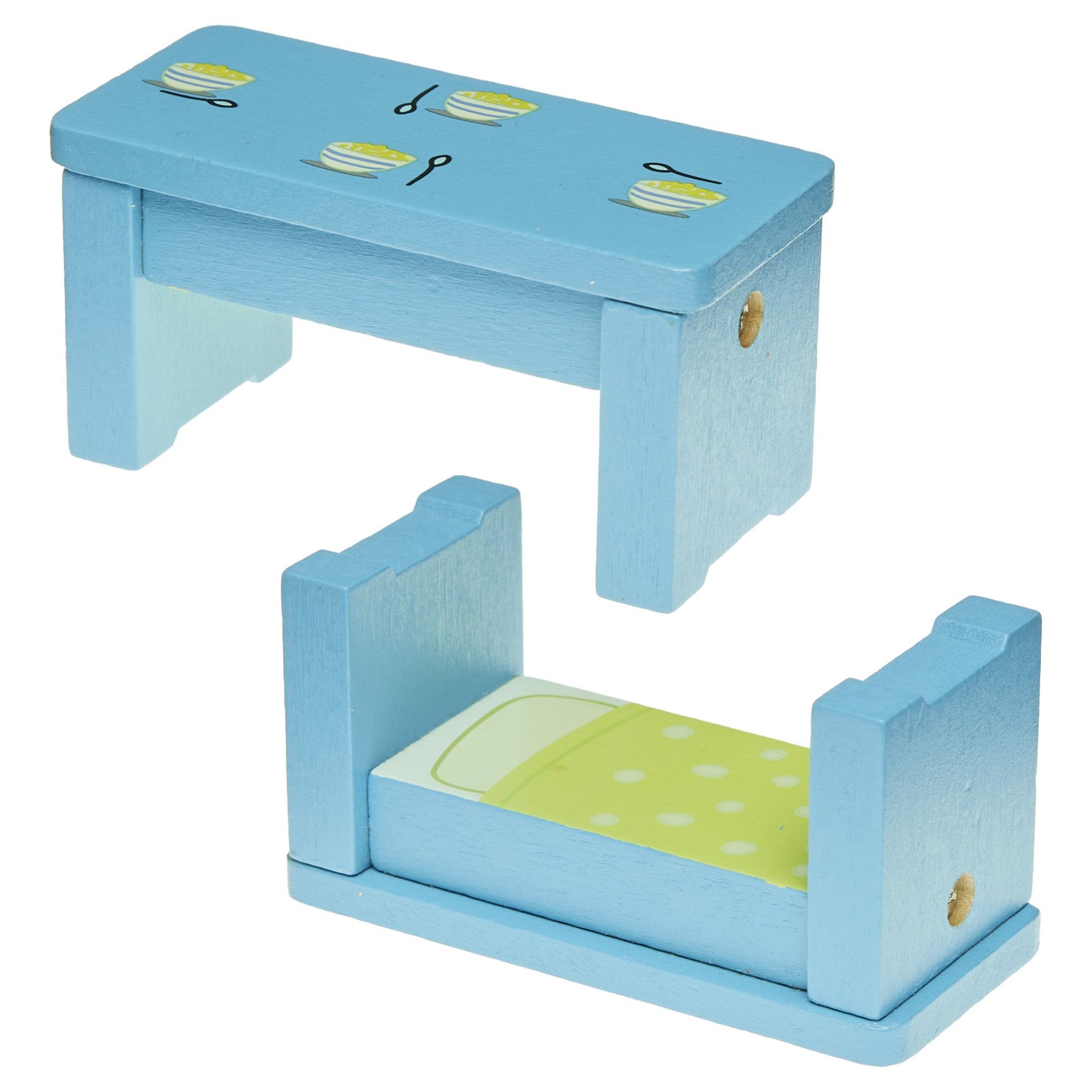 Spare Parts-Peppa Pig's Wooden Family Home-Reversible Dining Table/Bed-07213.3