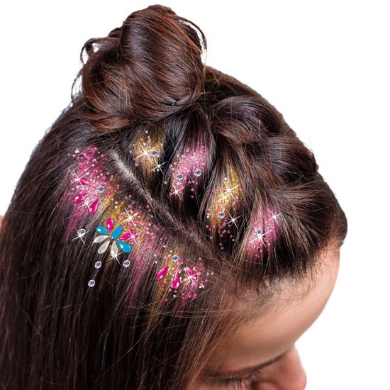 Shimmer N Sparkle Colour FX Hair Extensions Studio-65594