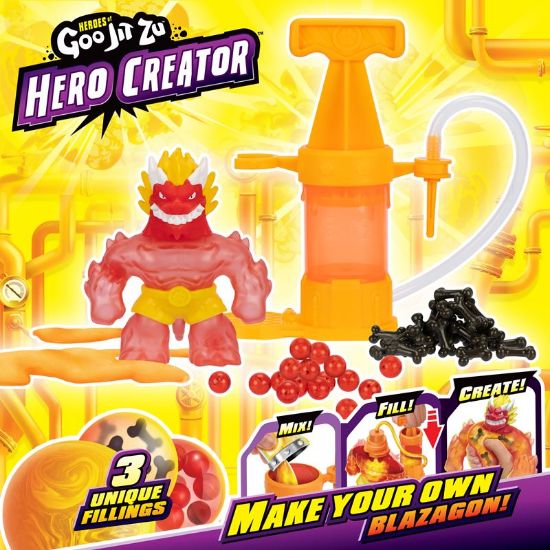 Heroes of Goo Jit Zu Hero Creator Pack-Blazagon-42785