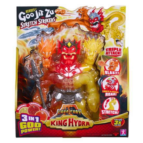 Heroes of Goo Jit Zu Stretch Strikers Lava Fury King Hydra-42948