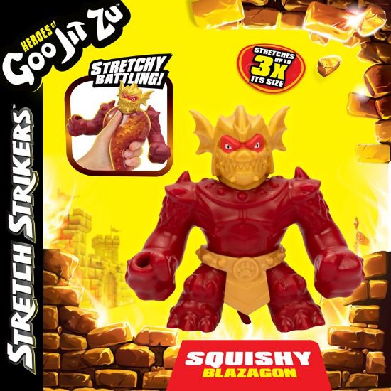 Heroes of Goo Jit Zu Stretch Strikers Hero Pack-Blazagon-42780