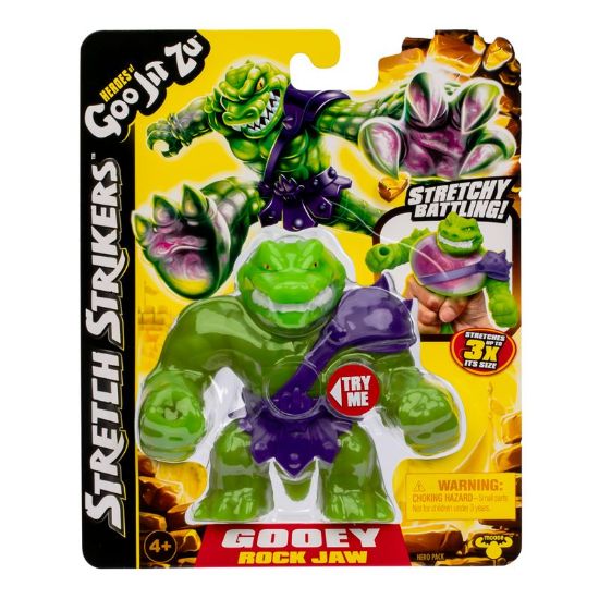 Heroes of Goo Jit Zu Stretch Strikers Hero Pack-Rock Jaw-42845