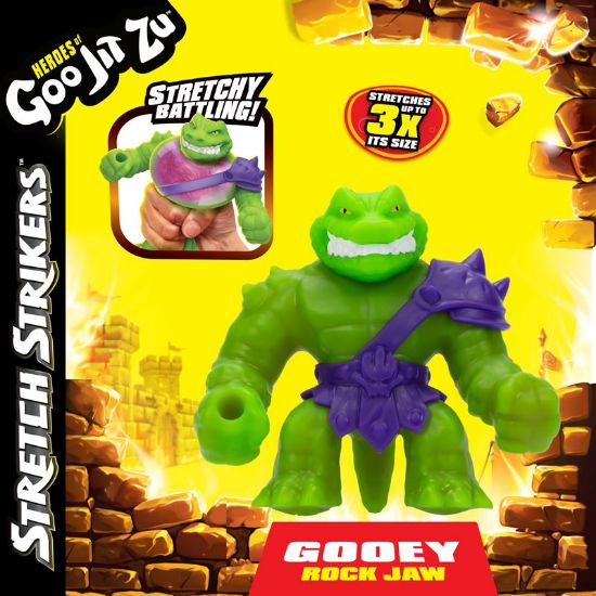 Heroes of Goo Jit Zu Stretch Strikers Hero Pack-Rock Jaw-42845