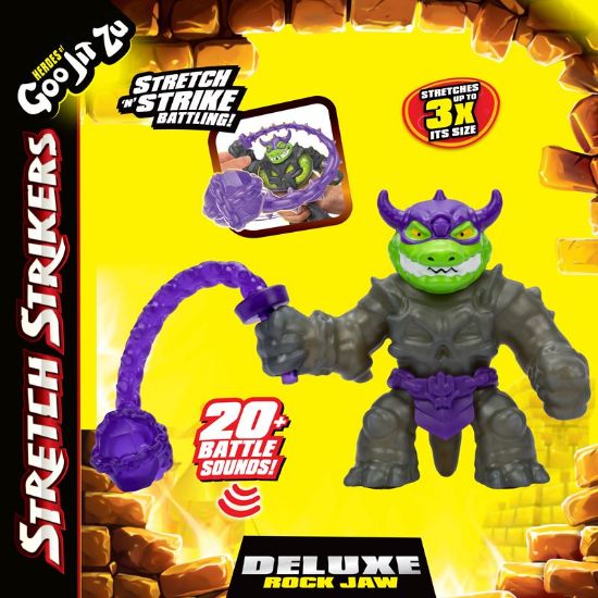 Heroes of Goo Jit Zu Stretch Strikers Deluxe Hero Pack-Rock Jaw-42932