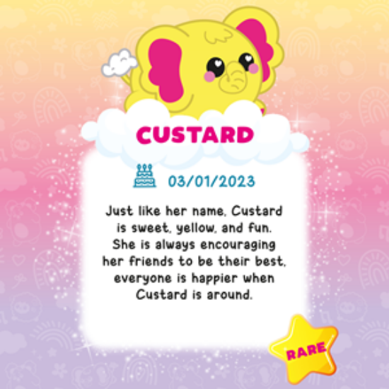 Smooshzees Snugzees-Custard-08237