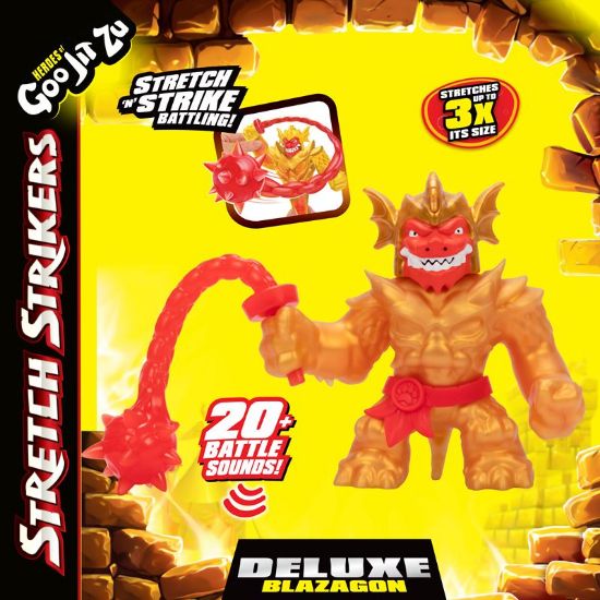 Heroes of Goo Jit Zu Stretch Strikers Deluxe Hero Pack-Blazagon-42931