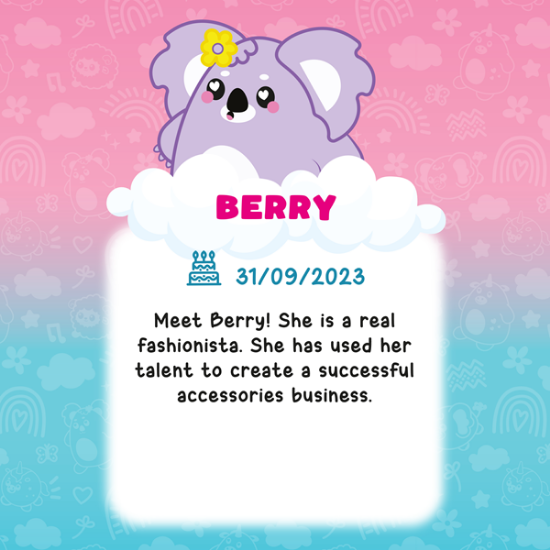 Smooshzees Cutezees Berry-08214