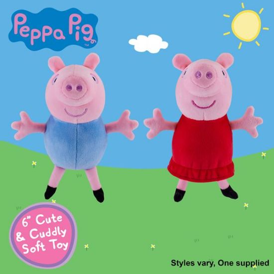 Peppa Pig Collectable Peppa Soft Toy-08131A