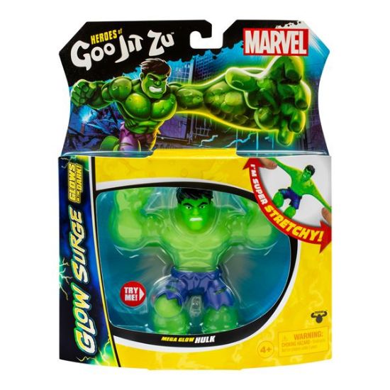 Heroes of Goo Jit Zu Marvel Glow Surge Hulk Hero Pack-42715