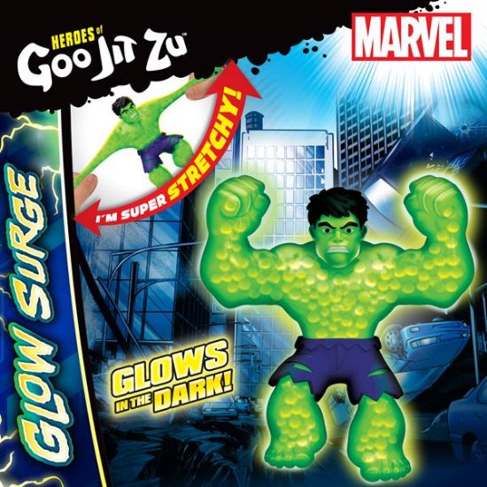 Heroes of Goo Jit Zu Marvel Glow Surge Hulk Hero Pack-42715