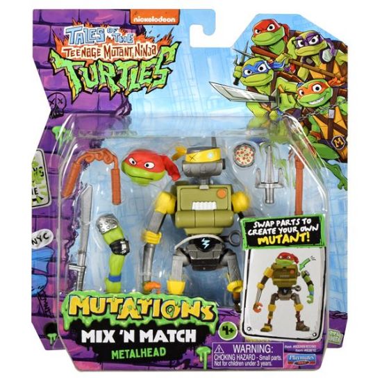 Tales of Teenage Mutant Ninja Turtles Mix and Match Metalhead Action Figure-83810CO