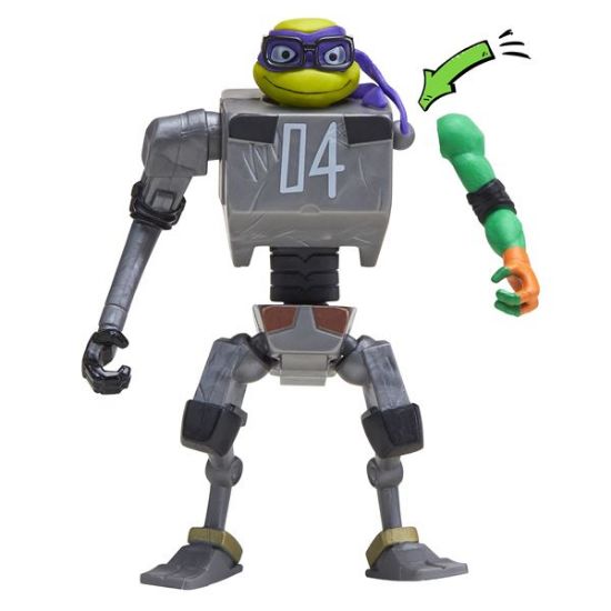 Tales of Teenage Mutant Ninja Turtles Mix and Match Mechazoid Figure-83808CO