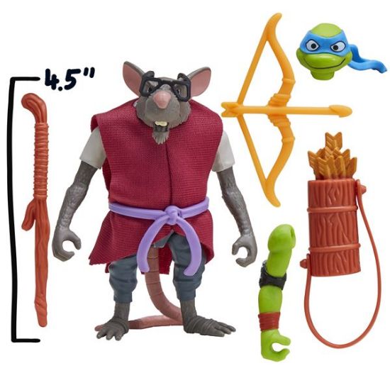 Tales of Teenage Mutant Ninja Turtles Mix and Match Splinter Figure-83805CO