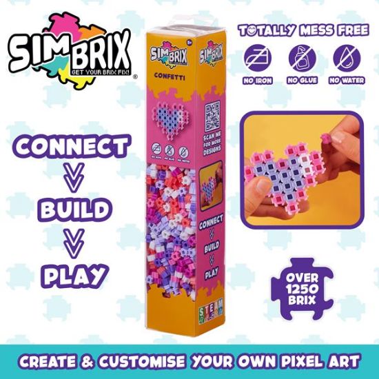 Simbrix Colour Mix Tubes-Confetti-08362