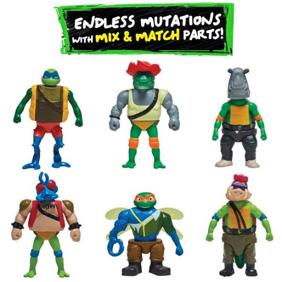 Tales of Teenage Mutant Ninja Turtles Mutation Station Playset with Figures-84386CO