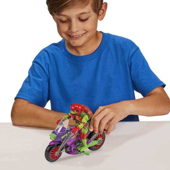 Tales of Teenage Mutant Ninja Turtles:Purple Dragon Cycle With Raphael-84306CO