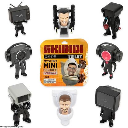 Skibidi Toilet Mini Mystery Figures-1300CO