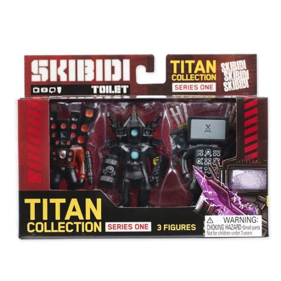 Skibidi Toilet Titan 3 Pack-13003