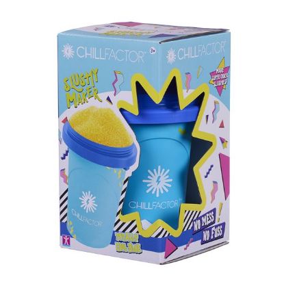 ChillFactor Colour Shock Slushy Maker-Totally Cool Blue-08352