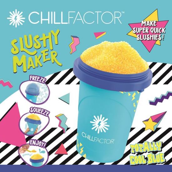 ChillFactor Colour Shock Slushy Maker-Totally Cool Blue-08352