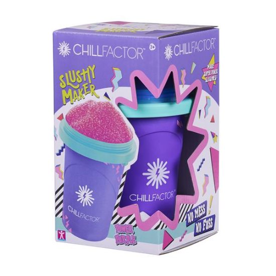 ChillFactor Colour Shock Slushy Maker-Power Purple-08353