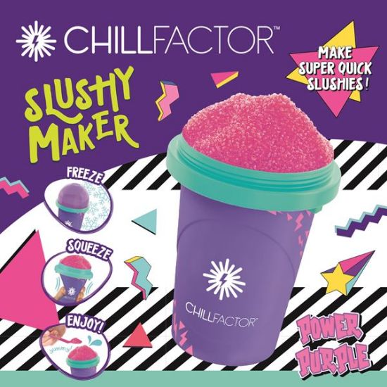 ChillFactor Colour Shock Slushy Maker-Power Purple-08353