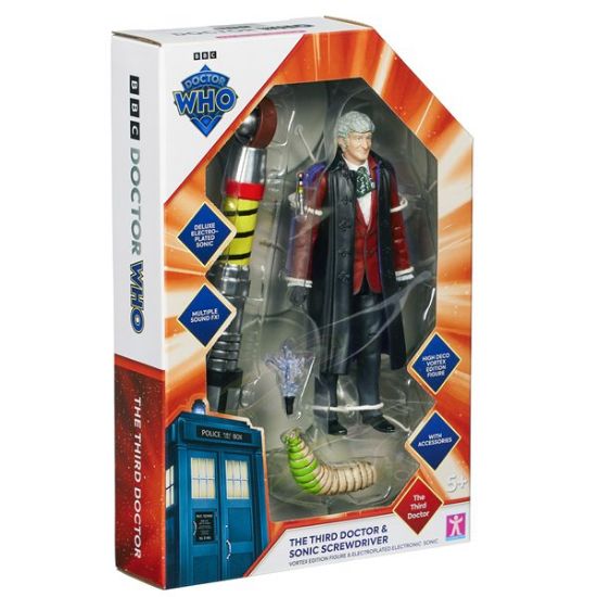 Doctor Who The Third Doctor and Sonic Screwdriver-08354